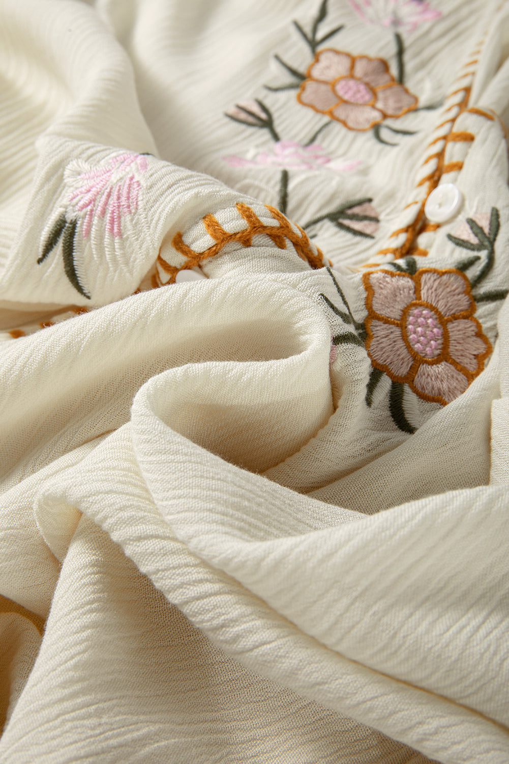 June Puff Sleeve Loose Shirt