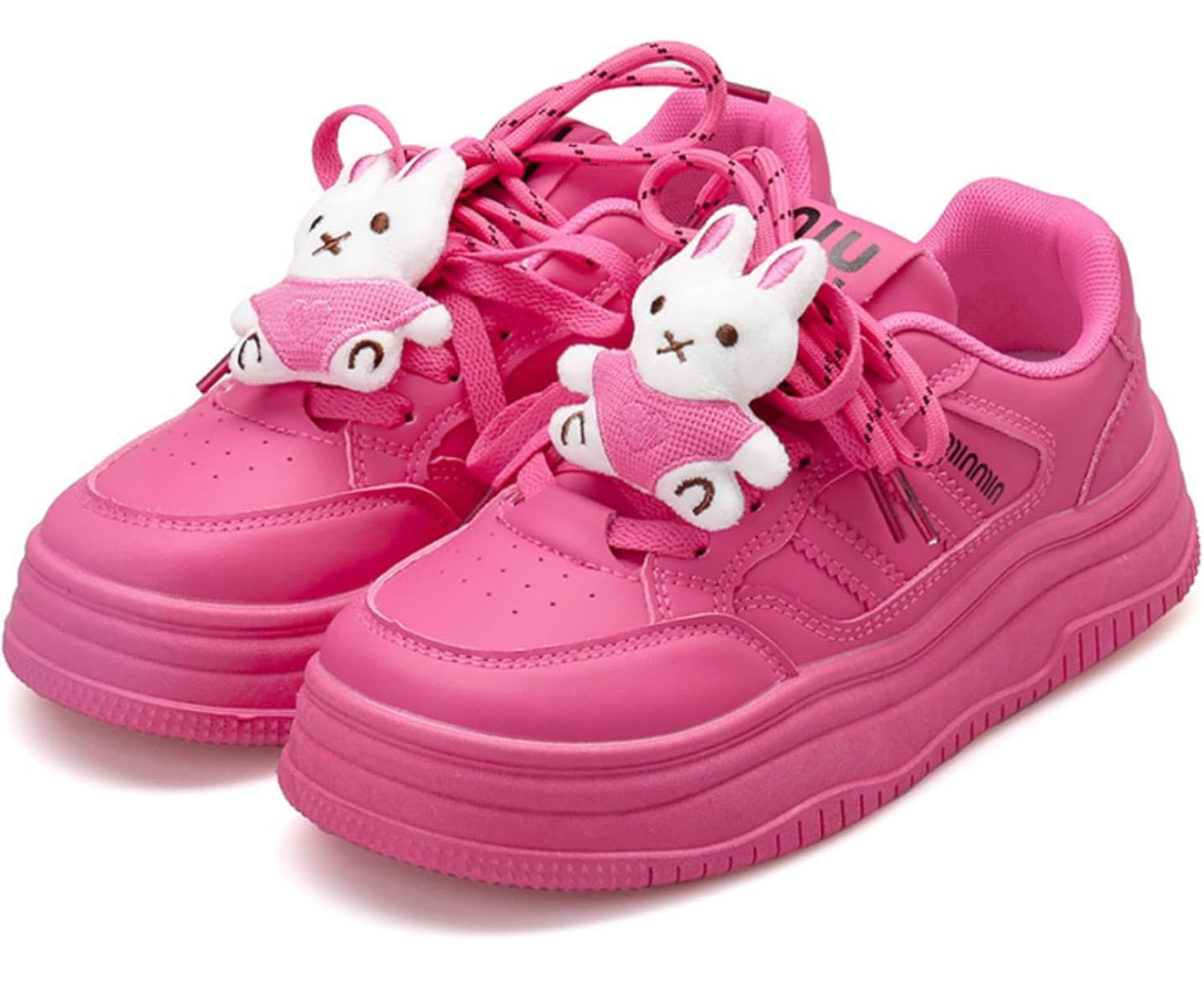 Girls PU Leather Sneakers - Anti-Slip Casual Sport Shoes | AURORE LUXURE