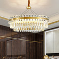Aurora's Modern Crystal Chandelier: A Touch of Elegance with Sparkling Light