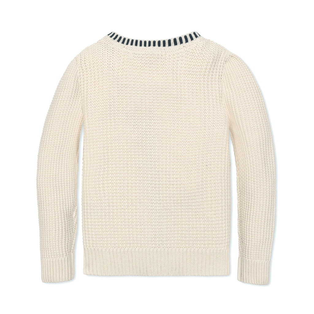 Organic Puff Sleeve Cardigan