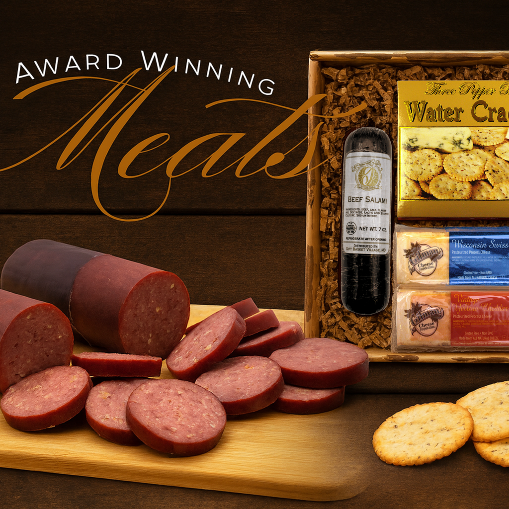 Ultimate Meat & Cheese Gift Basket