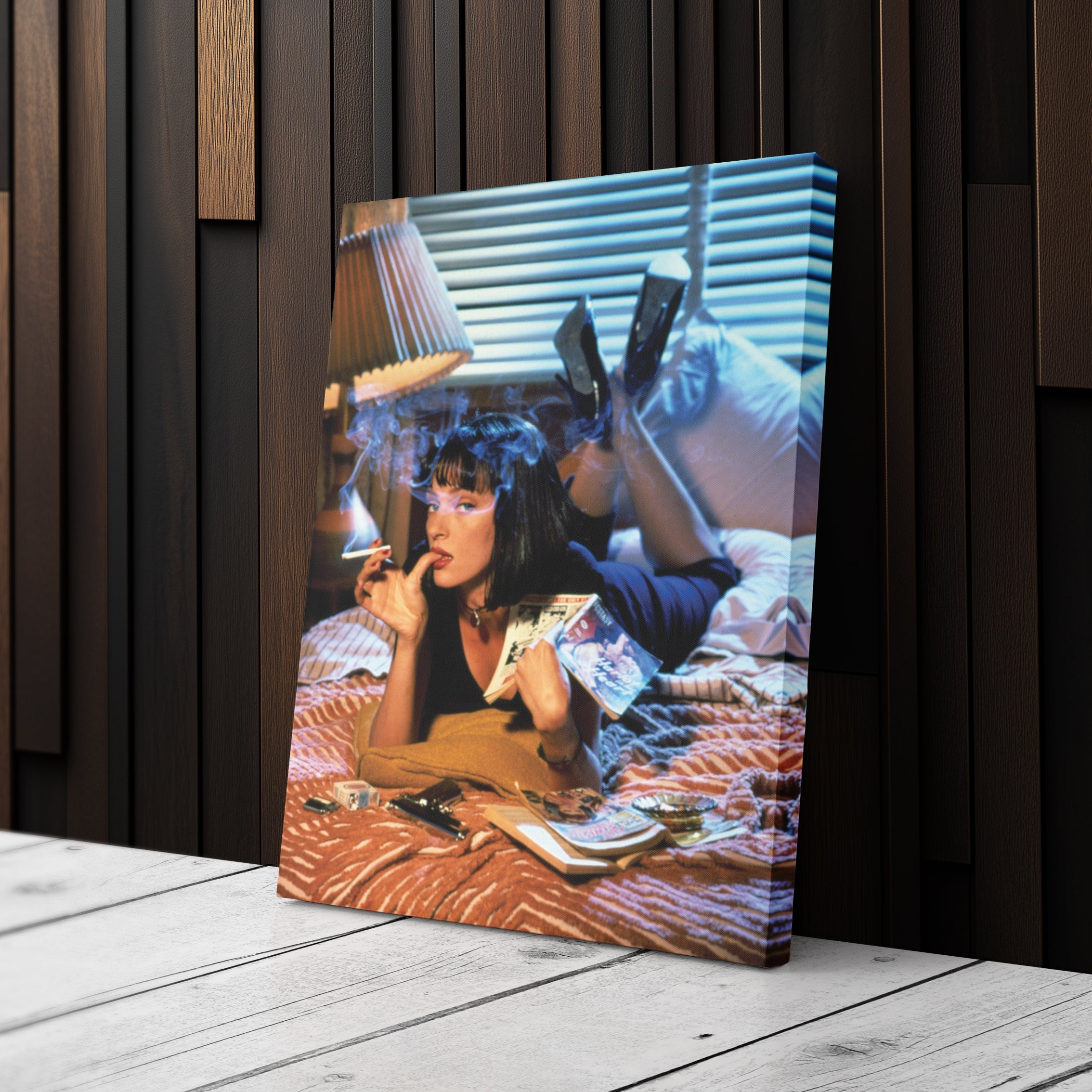 Pulp Fiction Uma Canvas – Cult Classic Wall Art Decor