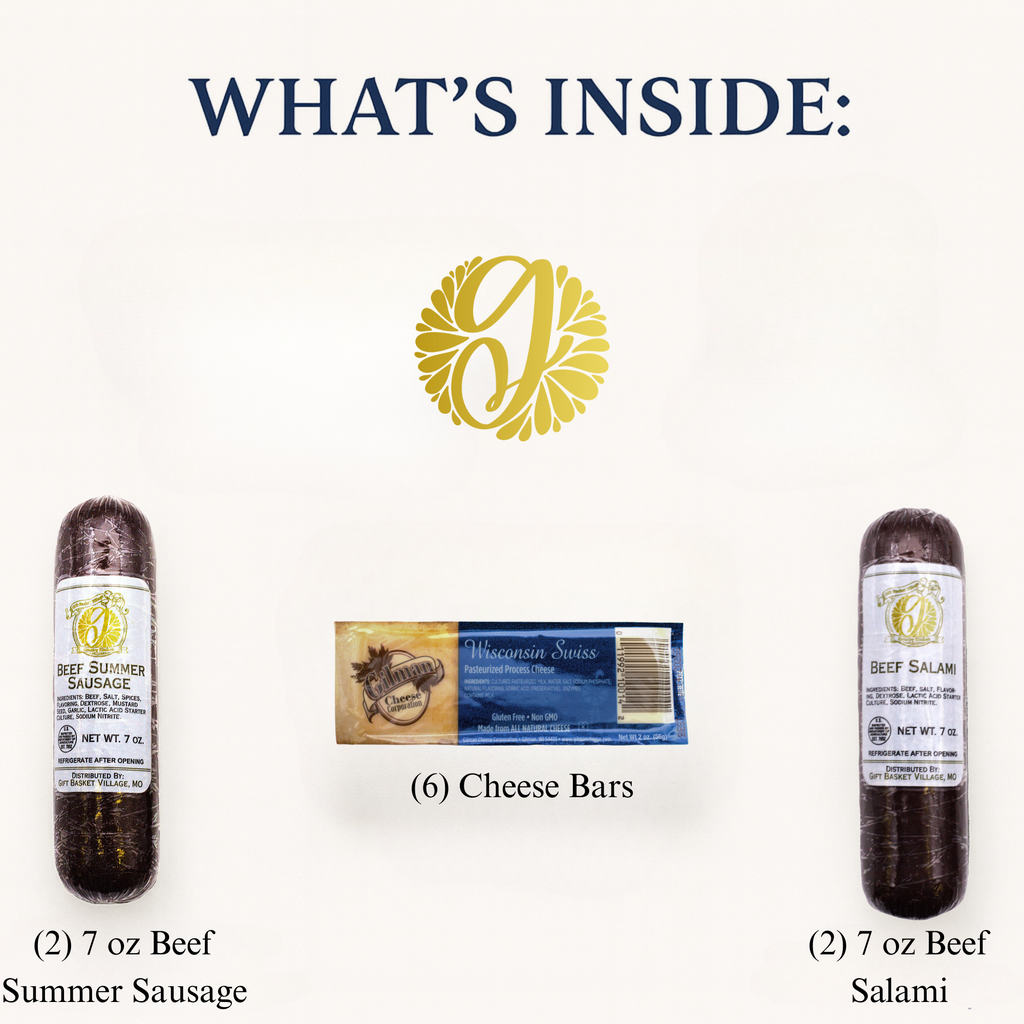 Ultimate Meat & Cheese Gift Basket