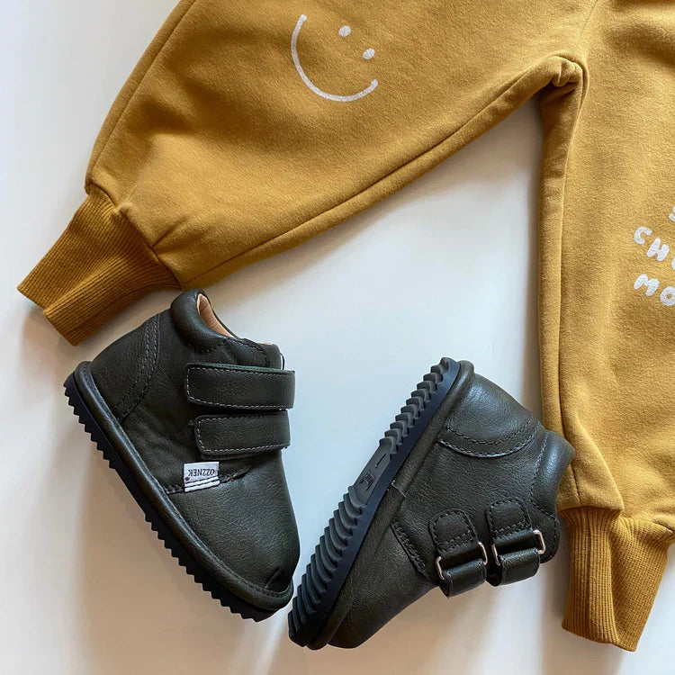 Kids’ Barefoot Sneakers | Comfortable Toddler Shoes | Forest Green