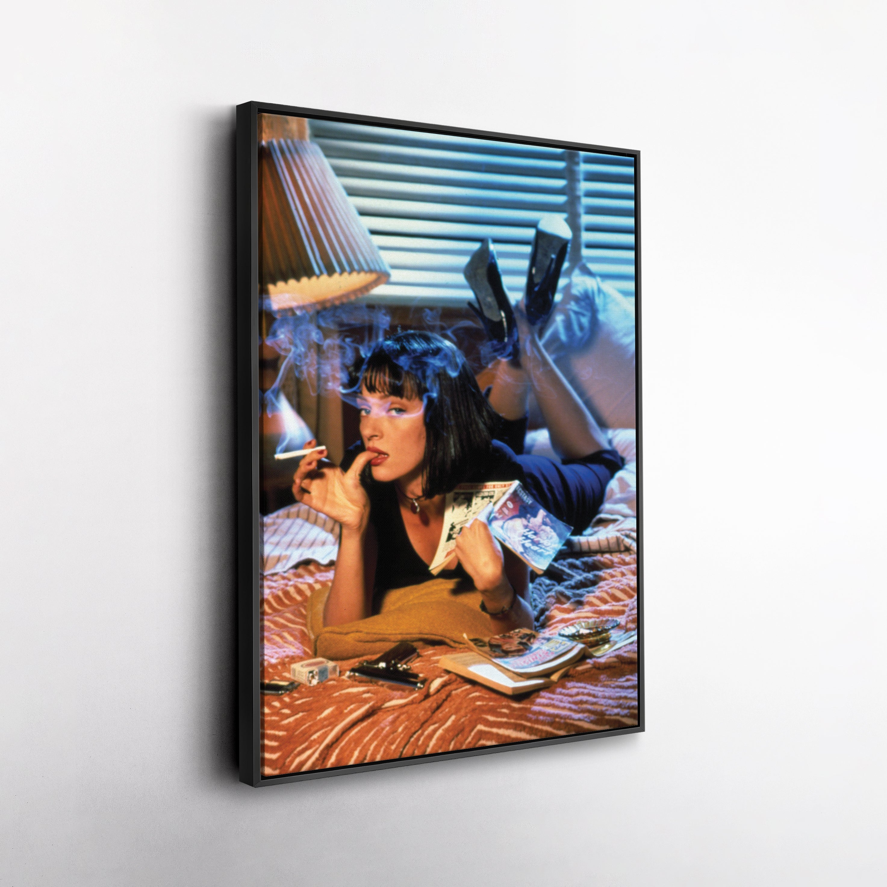 Pulp Fiction Uma Canvas – Cult Classic Wall Art Decor