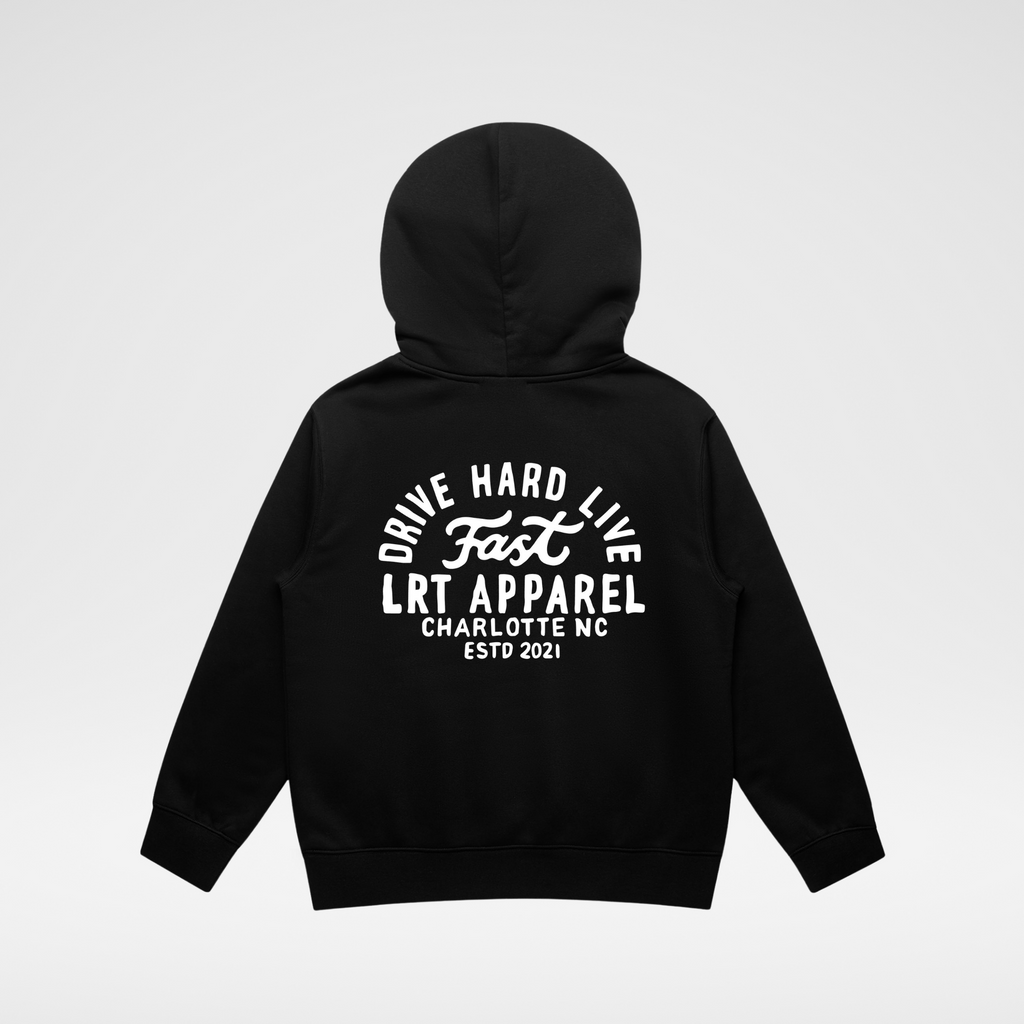 THE APEX HOODIE - RECYCLED BLACK