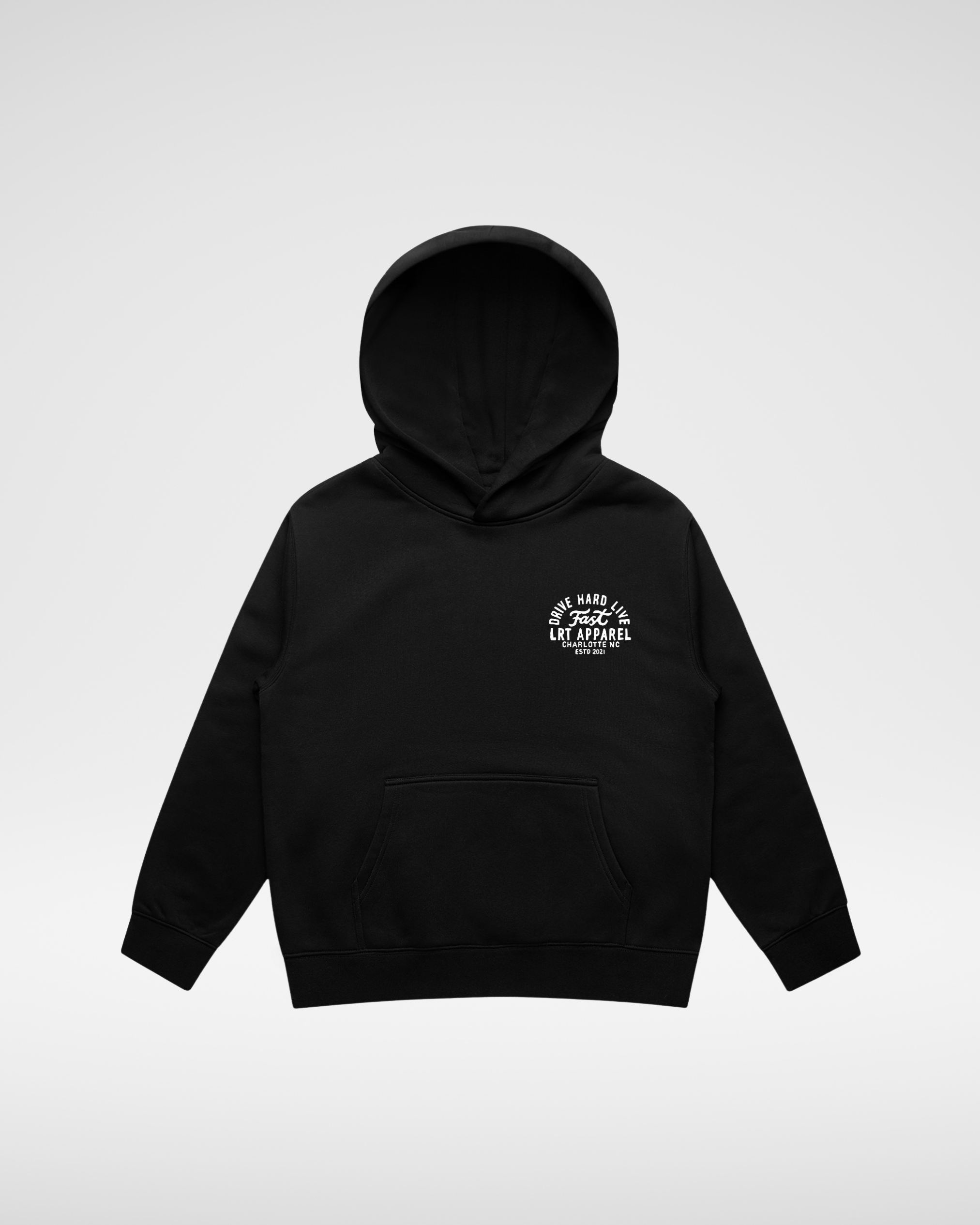 THE APEX HOODIE - RECYCLED BLACK