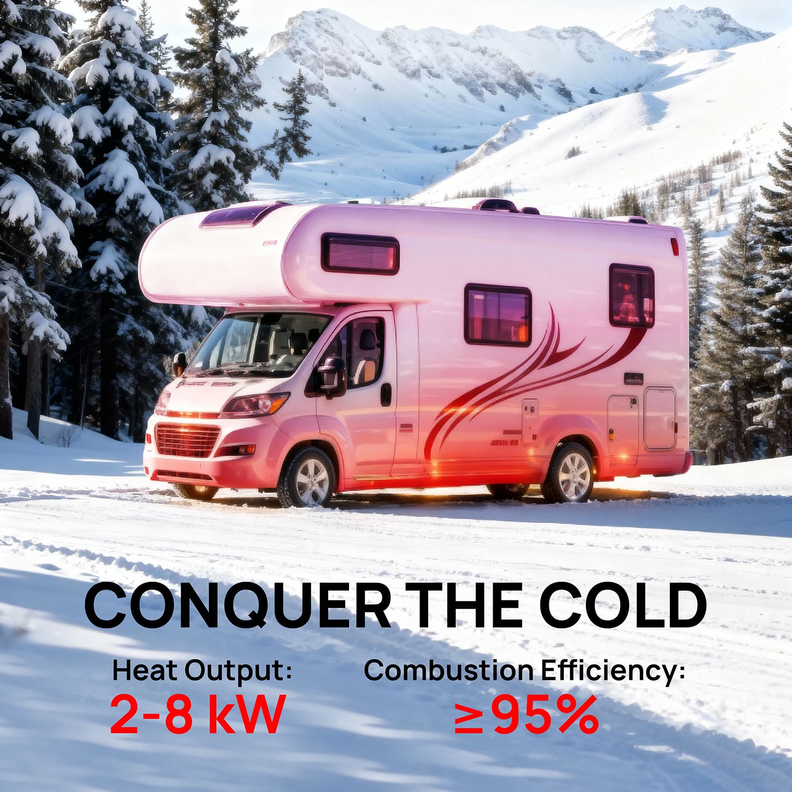 Arcade S8BP Diesel Heater, 9kW Dual Voltage, 4 Gal Large Tank