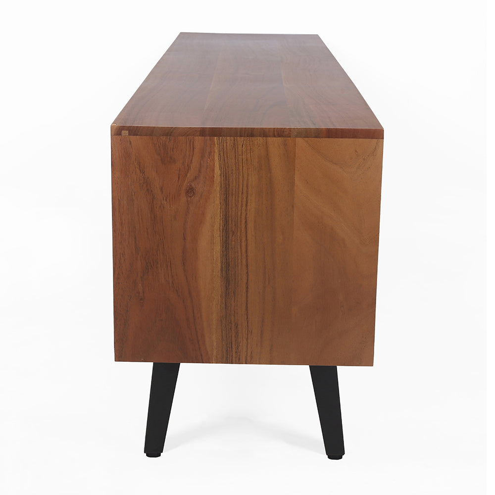 58x14x17.5' Asther Acacia Wood TV Cabinet