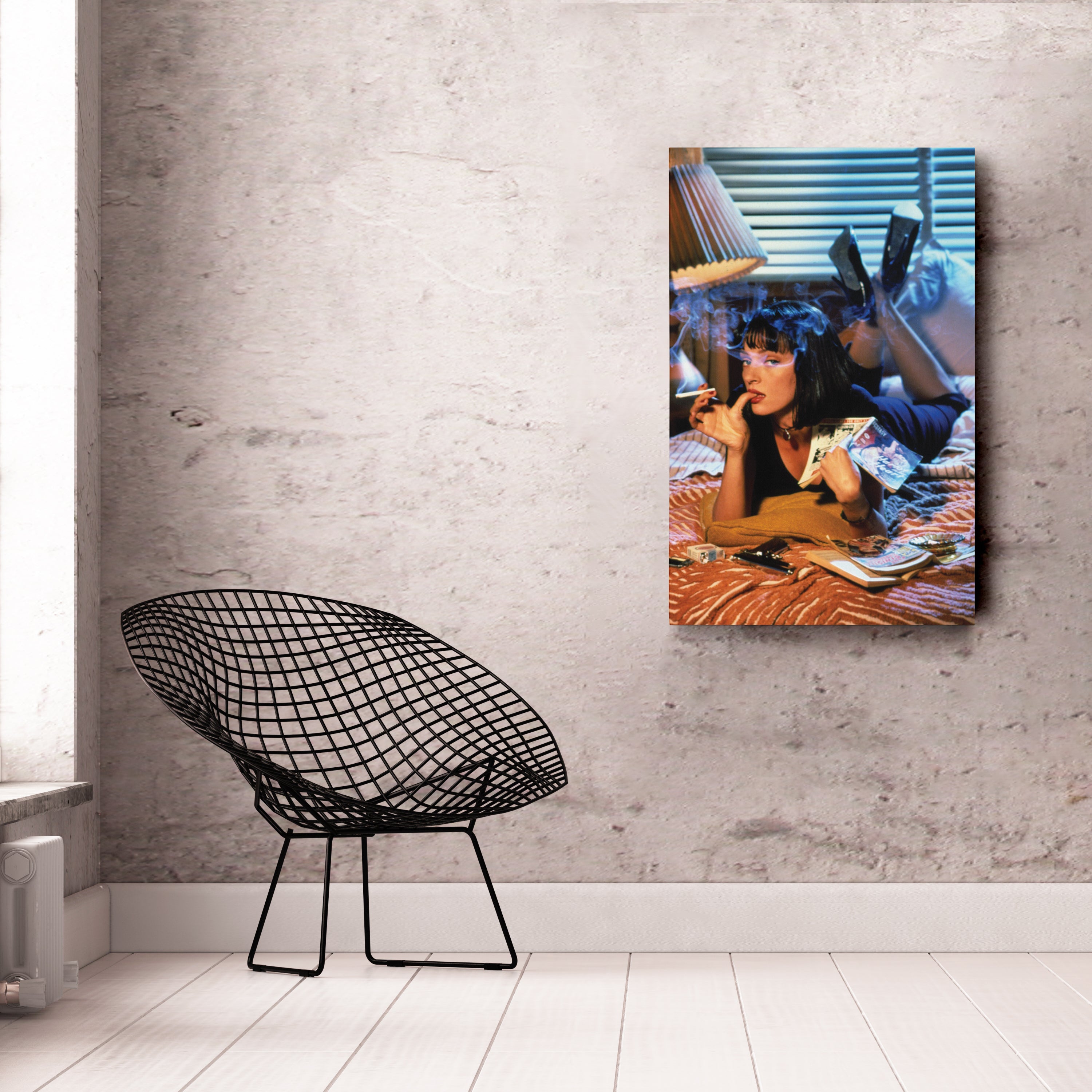 Pulp Fiction Uma Canvas – Cult Classic Wall Art Decor