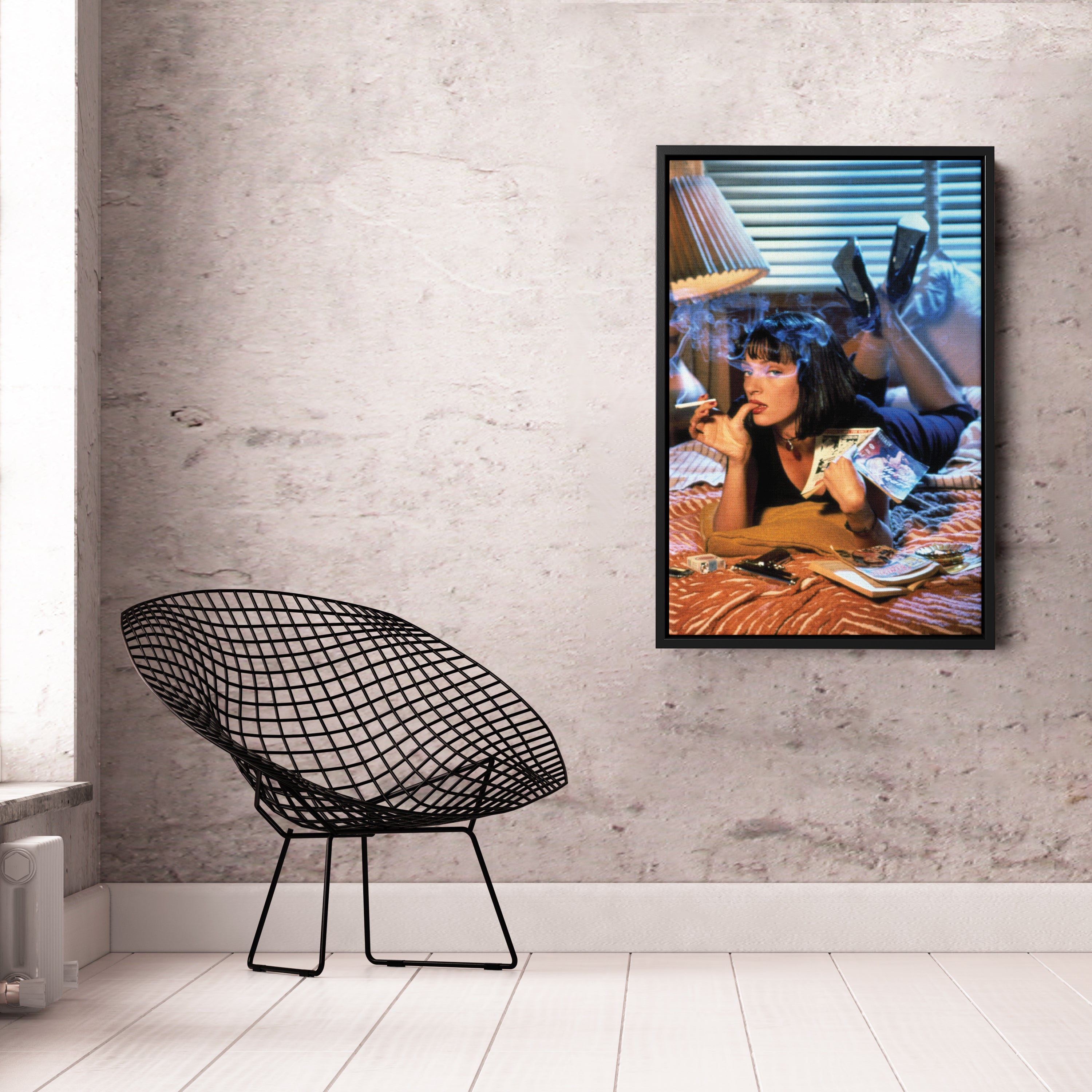 Pulp Fiction Uma Canvas – Cult Classic Wall Art Decor