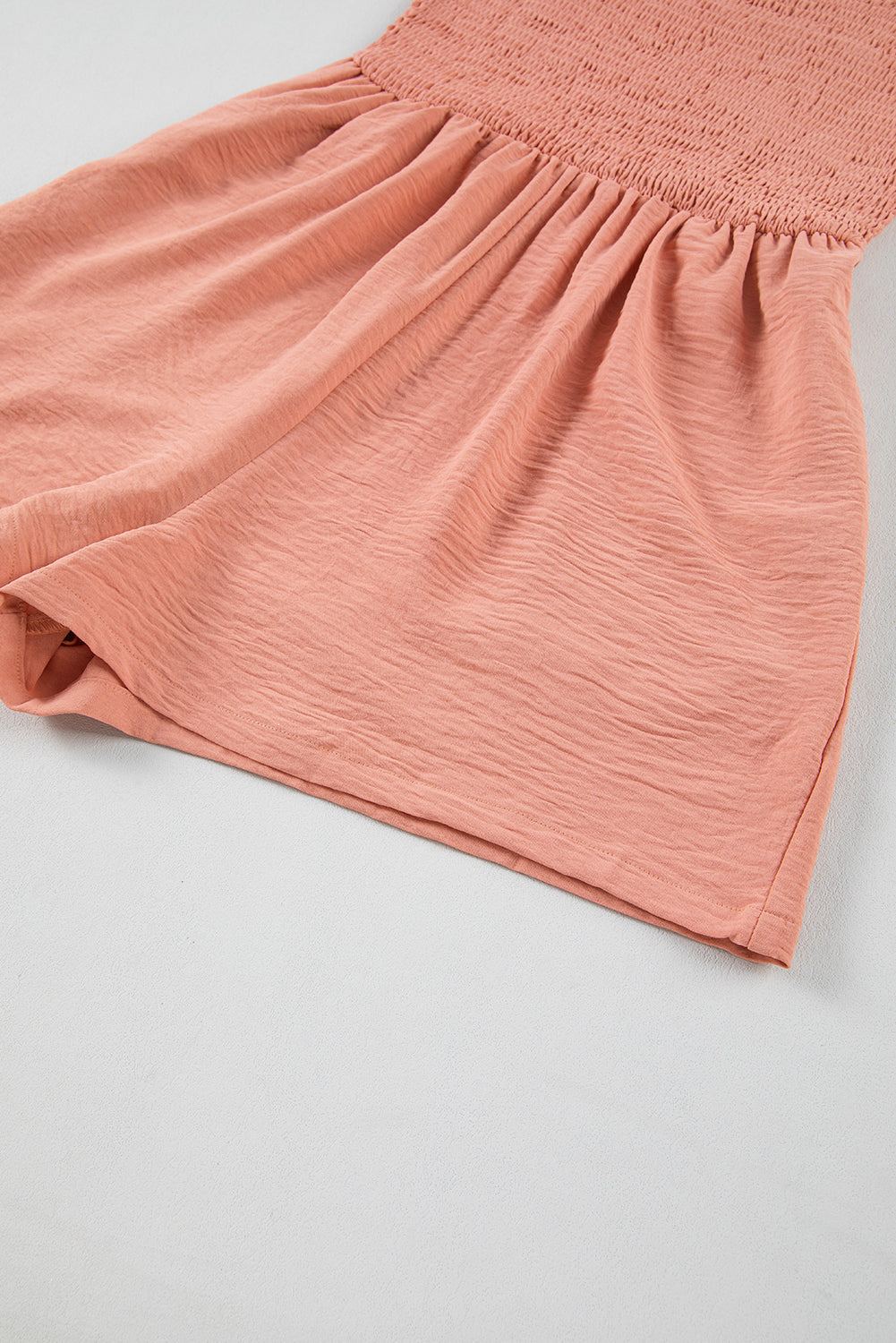 Ellis Casual Smocked Sleeveless Romper