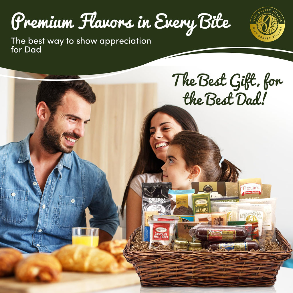 Dad's XL Snack Feast Gift Basket