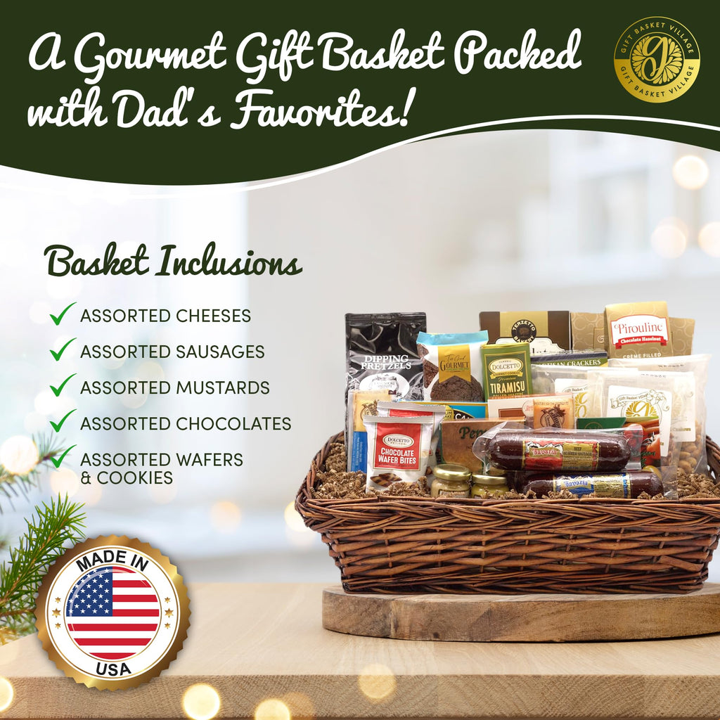 Dad's XL Snack Feast Gift Basket