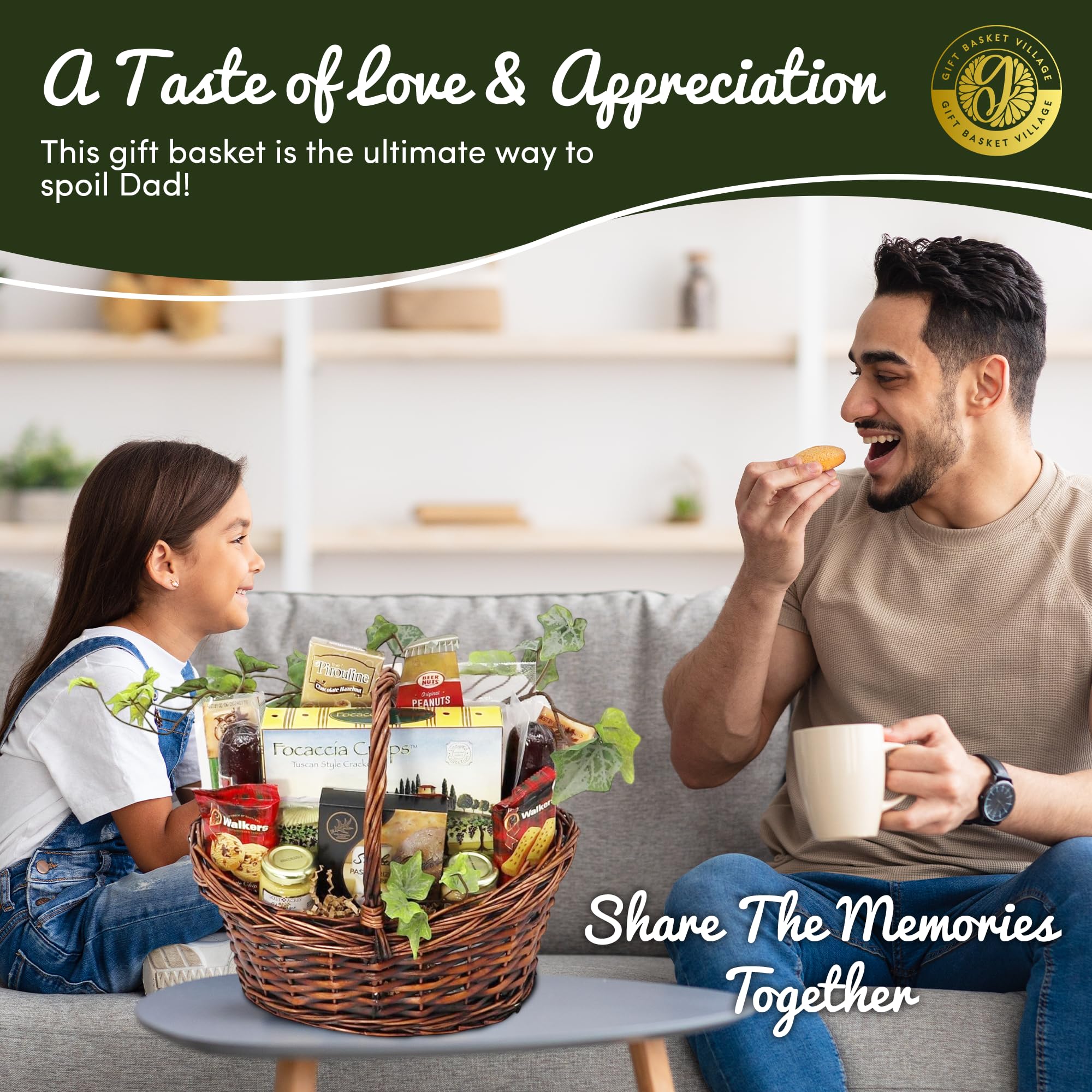 Dad's Gourmet Favorites Snack Basket