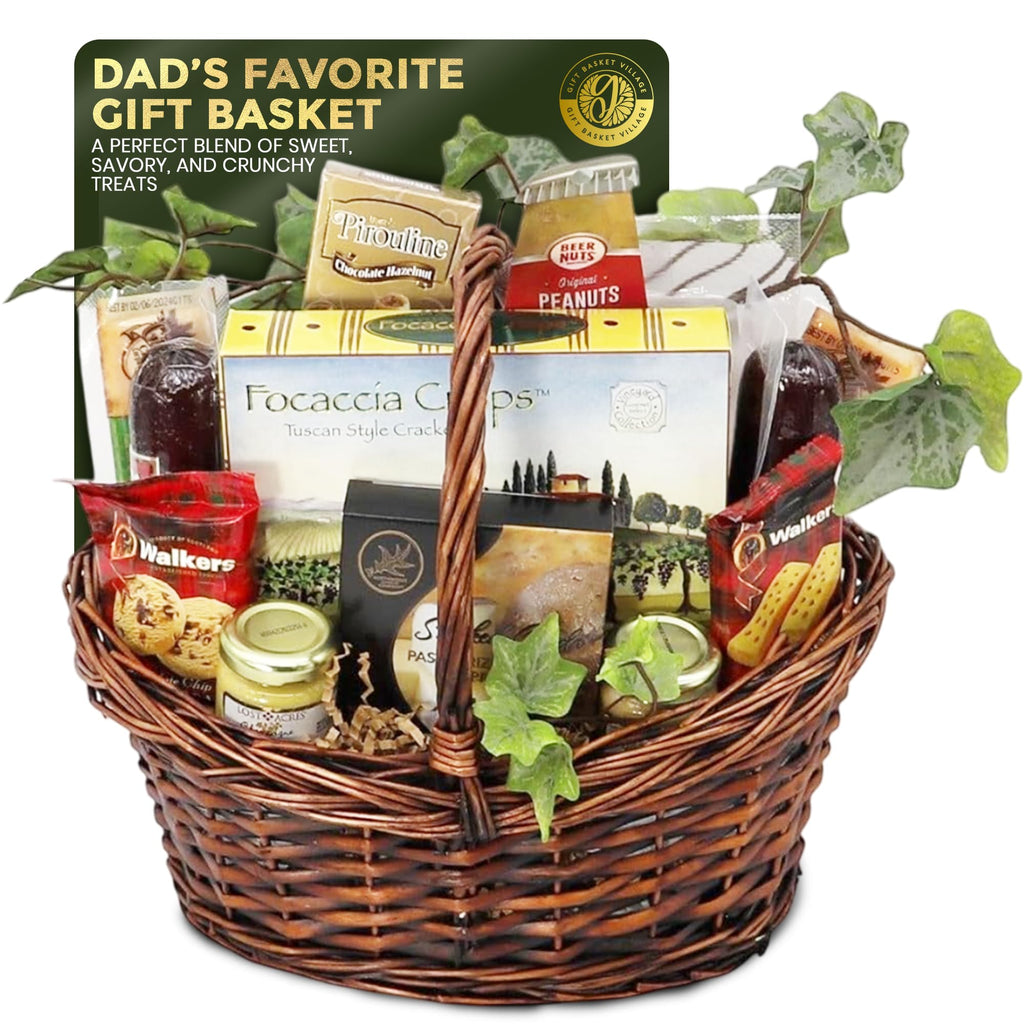 Dad's Gourmet Favorites Snack Basket