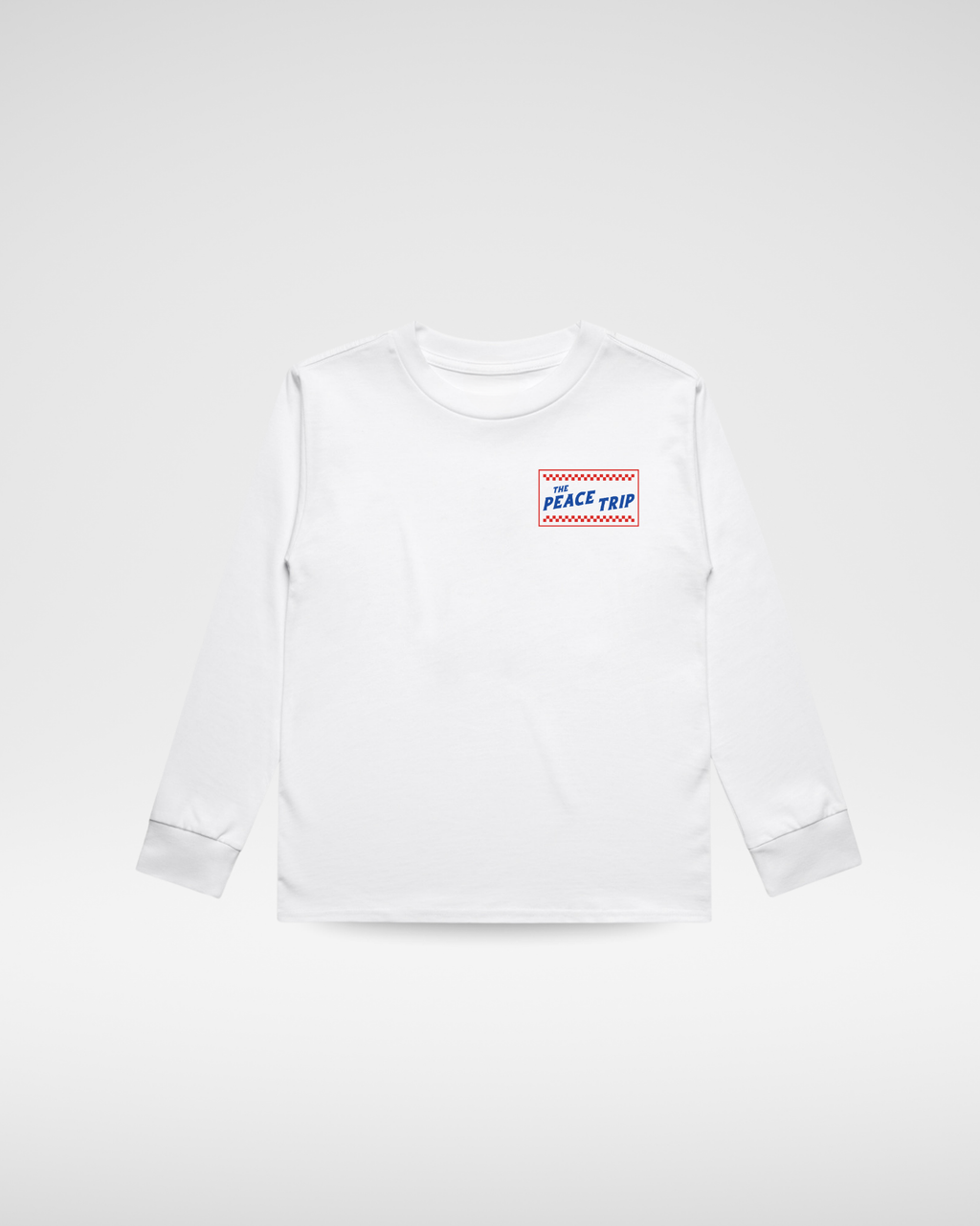 THE PEACE TRIP LONG SLEEVE TEE - WHITE