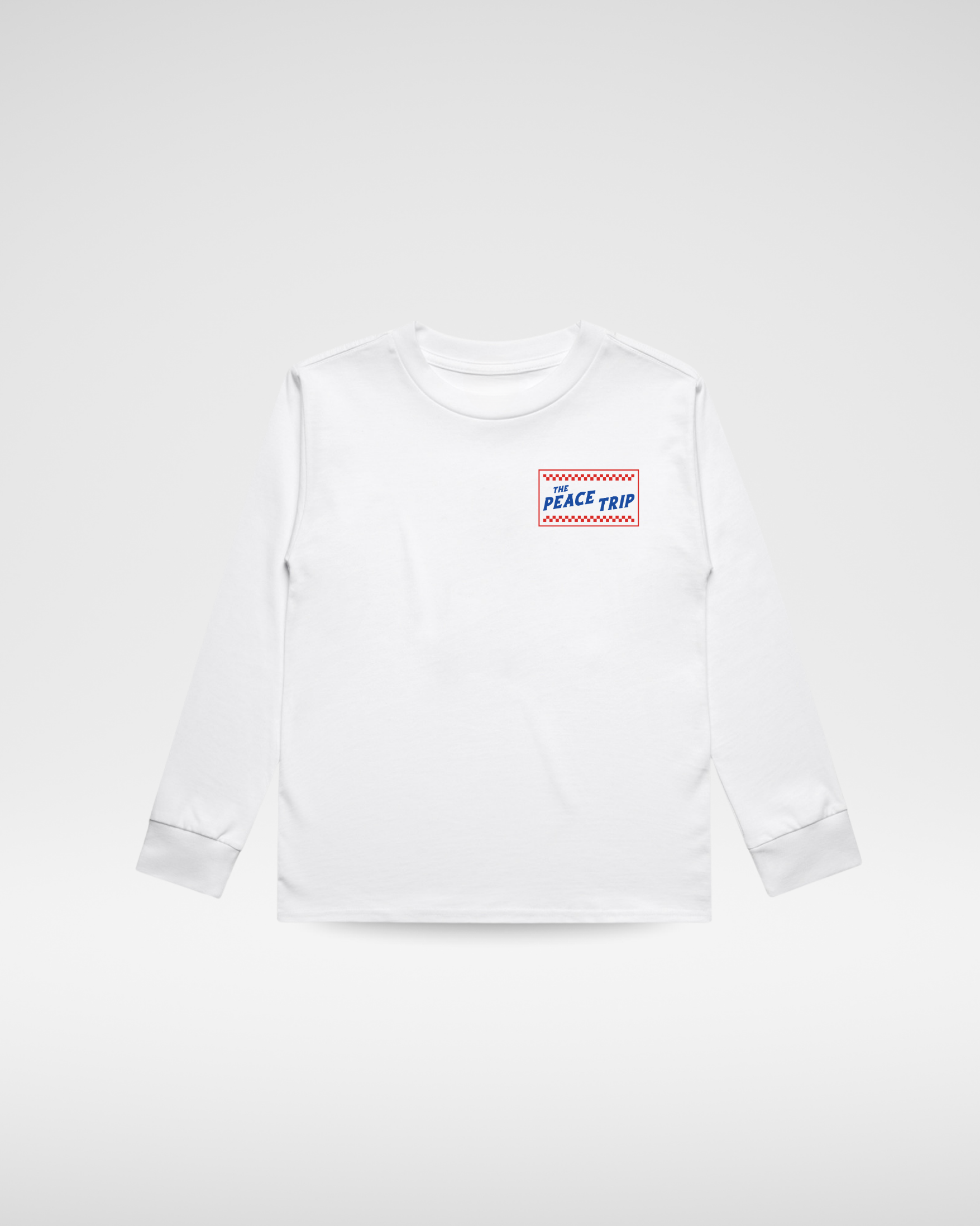 THE PEACE TRIP LONG SLEEVE TEE - WHITE
