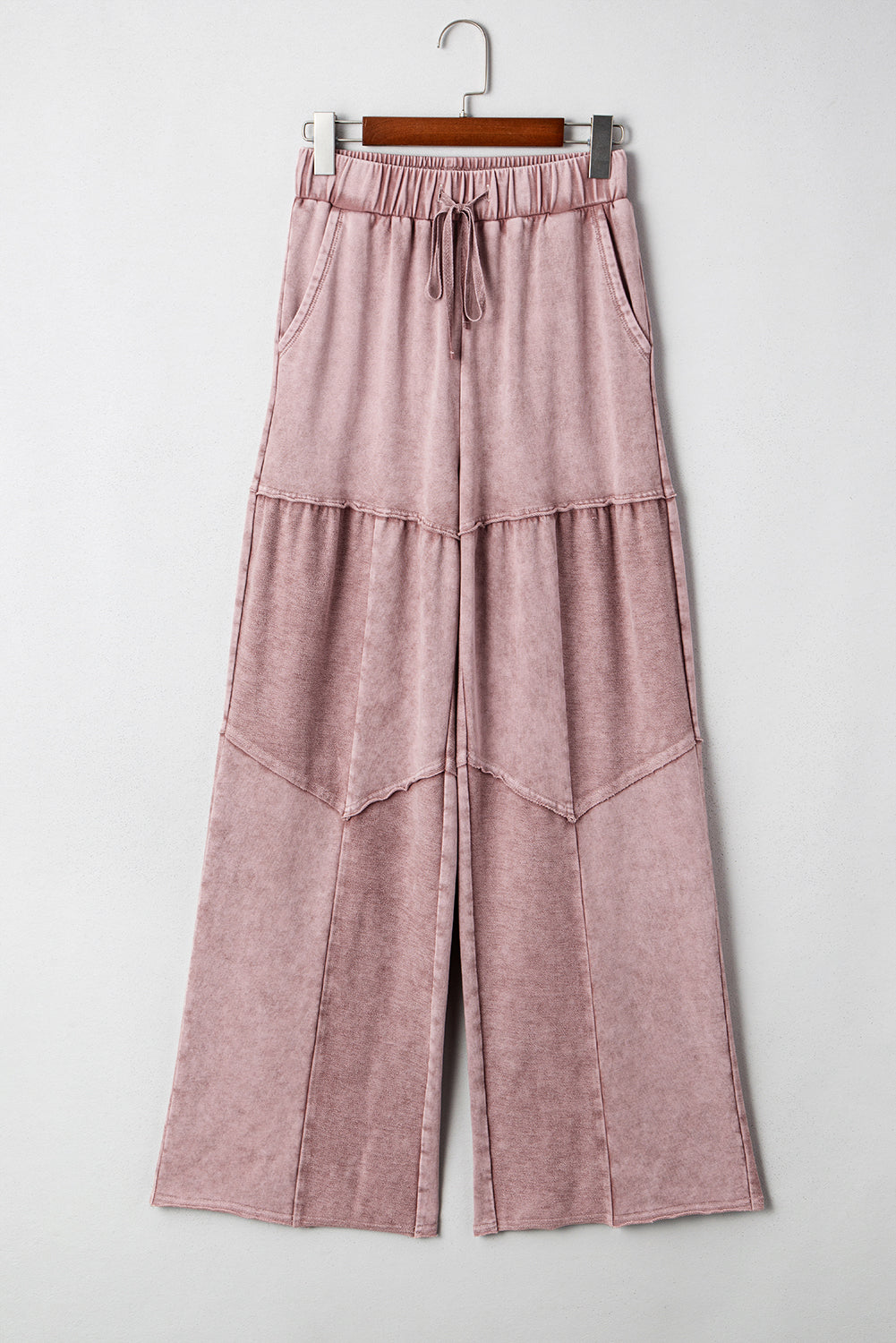 Murphy Leg Patchwork Drawstring Pants