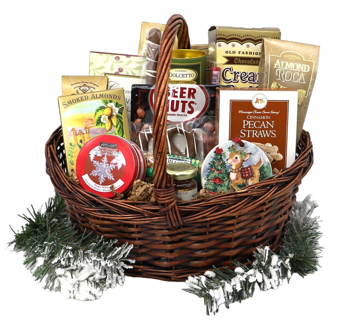 A Bountiful Holiday Harvest Gift Basket
