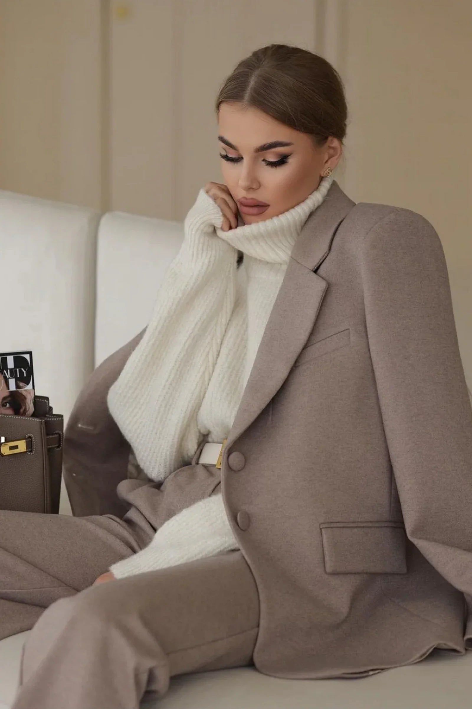 Akron Wool Blend Blazer