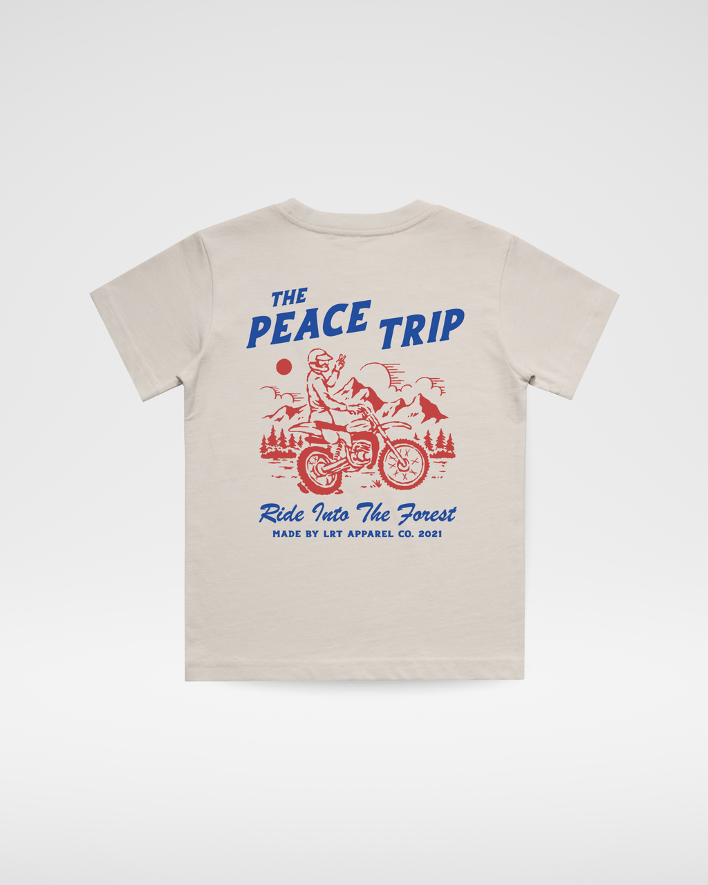 THE PEACE TRIP TEE - VINTAGE CREAM