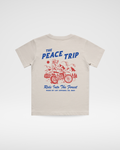 THE PEACE TRIP TEE - VINTAGE CREAM