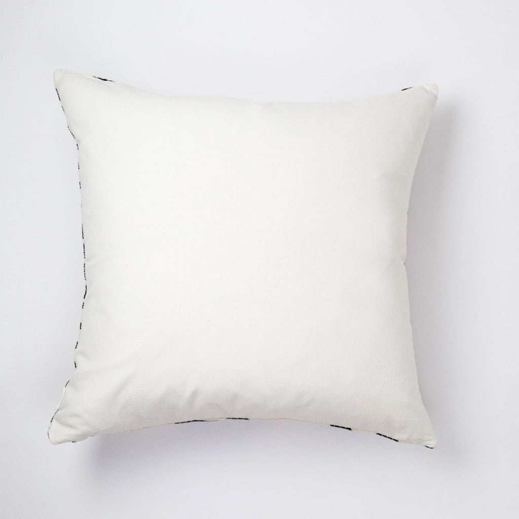 Vintage Jade Green Striped Pillow