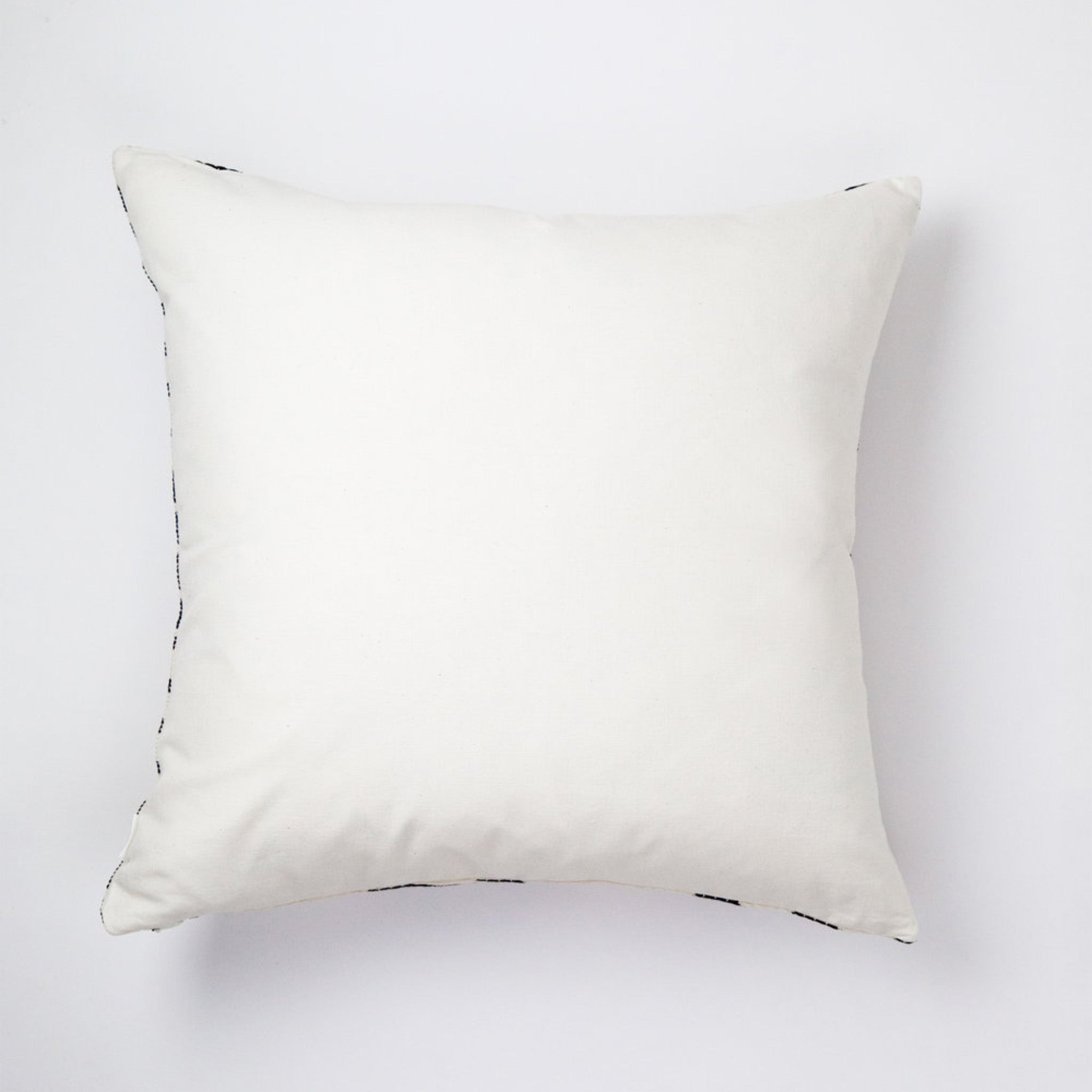 Vintage Jade Green Striped Pillow