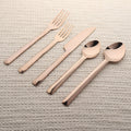 Ariella PVD 5 Pc. Flatware Set