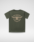 THE WINGED MECHANIC TEE - CYPRESS