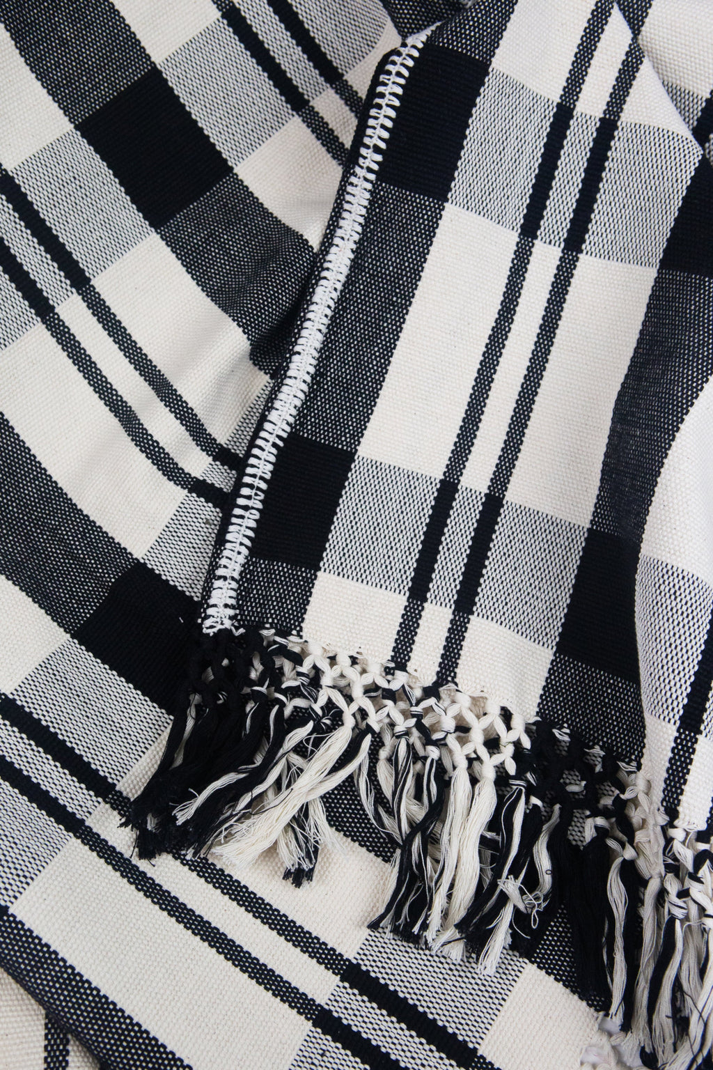 Cecilia Striped Cotton Throw Blanket