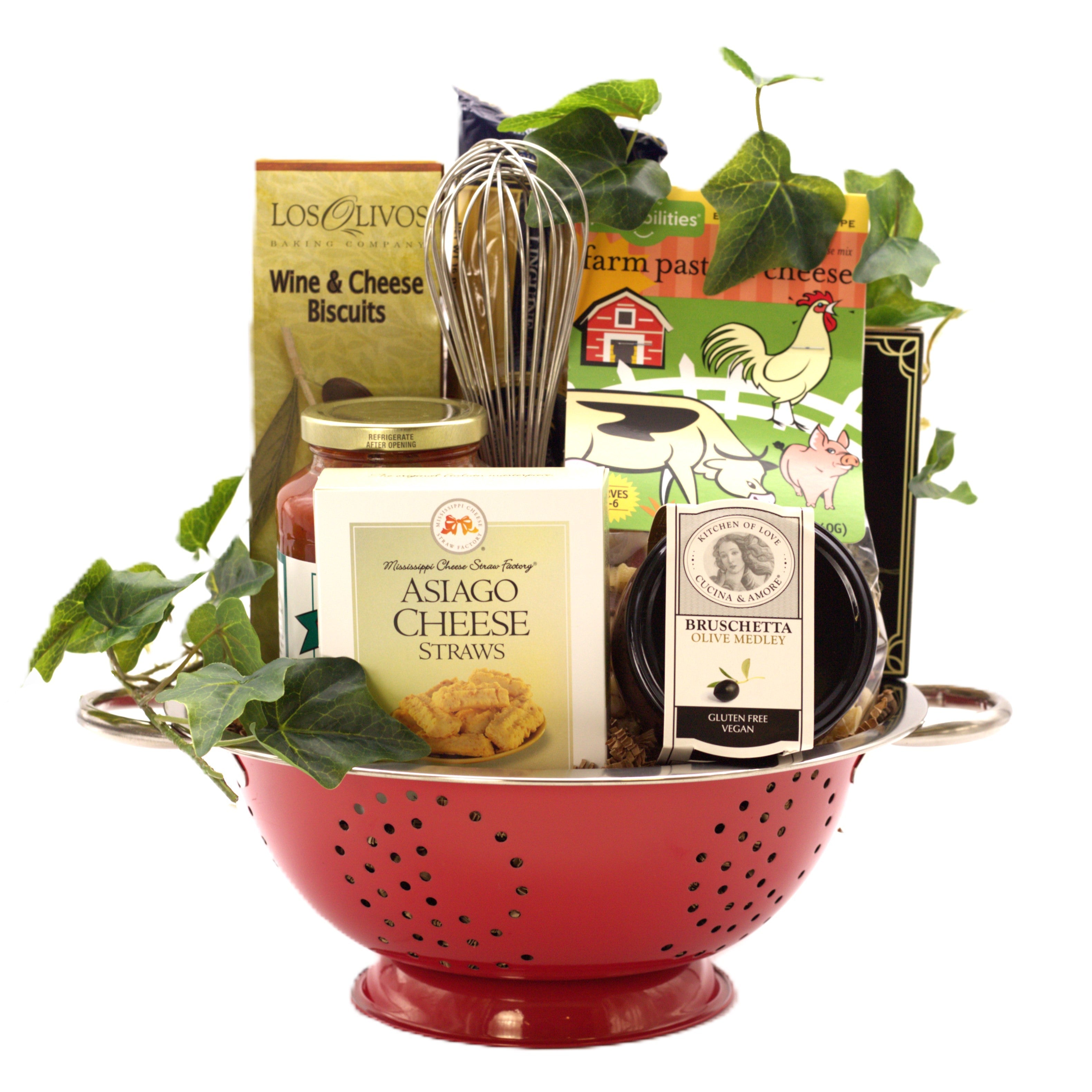 Christmas In Italy Italian Medium Gift Basket