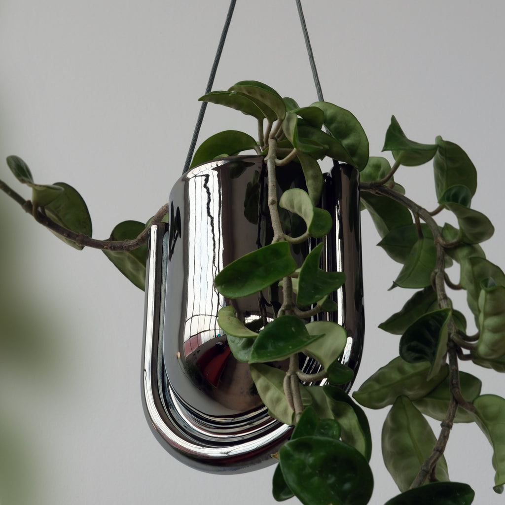 Portico Planter - Chrome
