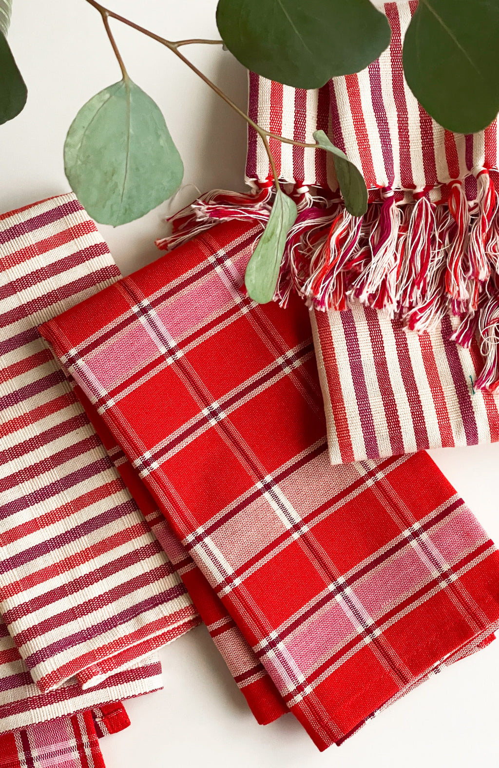 Elina Striped Dinner Napkin Set