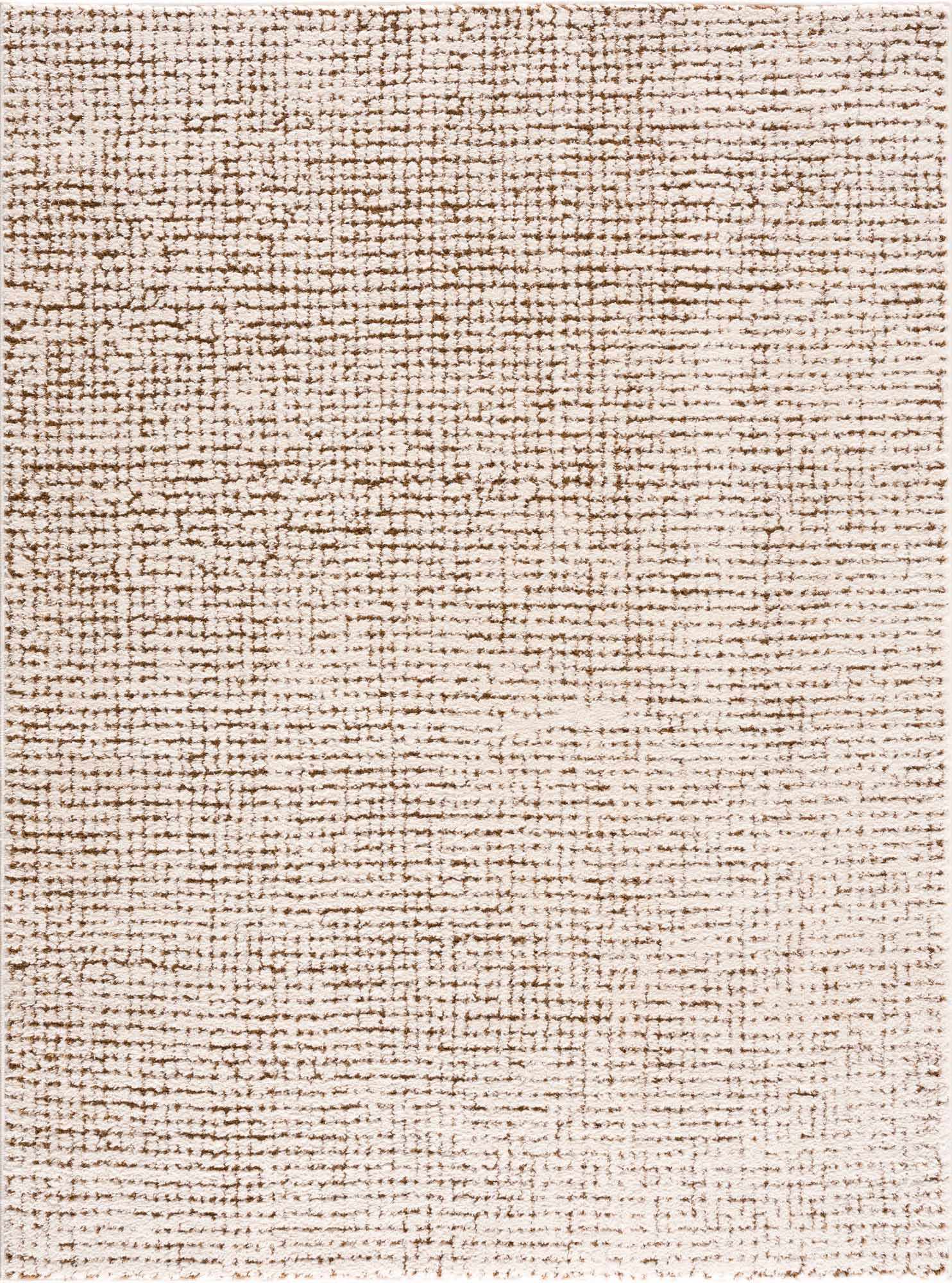 Keita Cream & Brown Area Rug