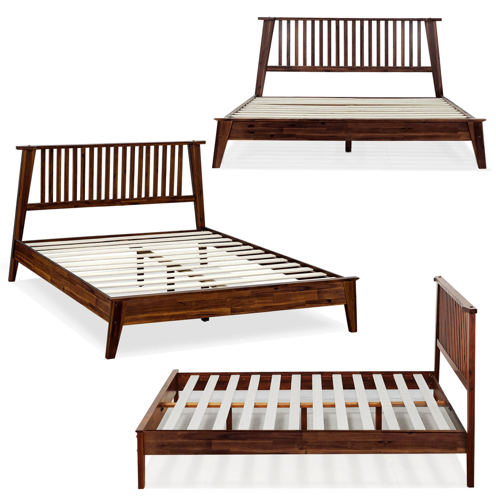 Acacia Kaylin Solid Wood Bed Frame for Durable Style and Comfort