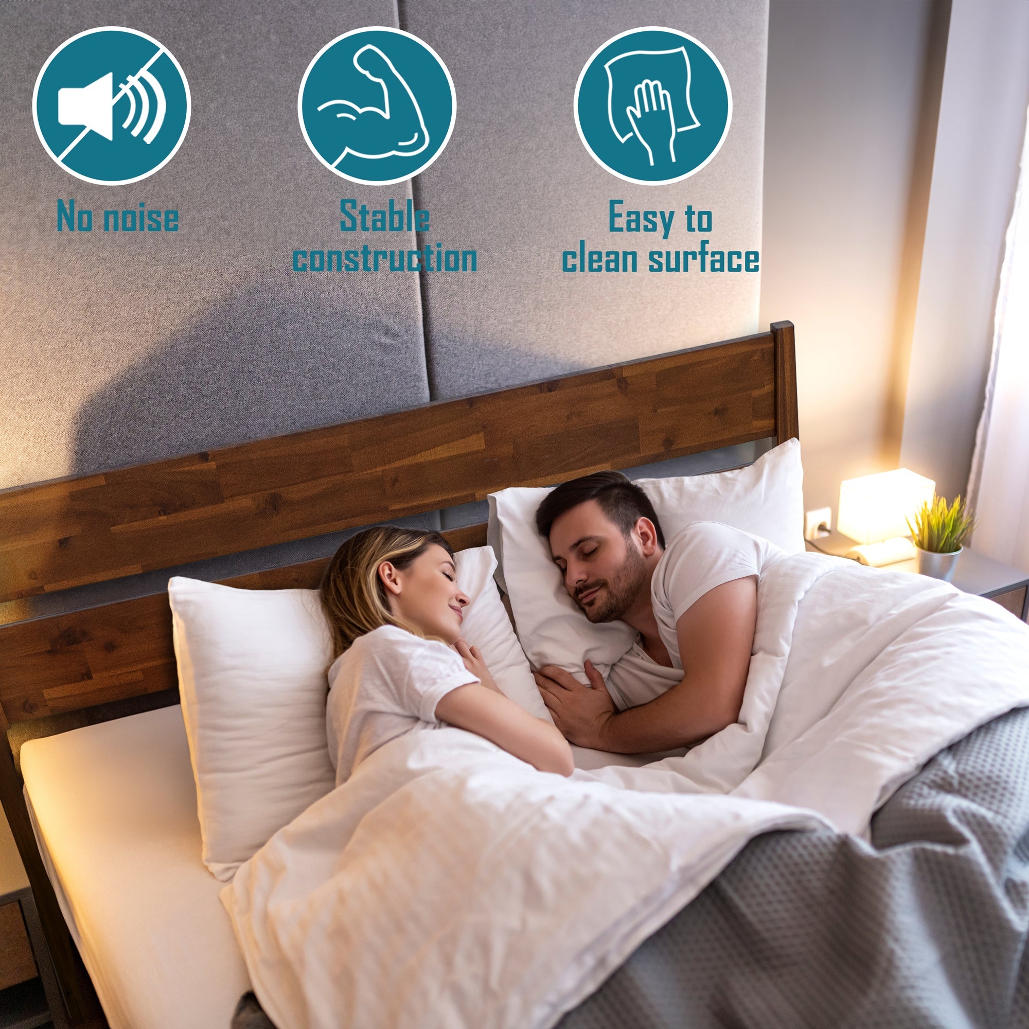 Acacia Callisto Deluxe Solid Wood Bed Frame for Superior Comfort and Style