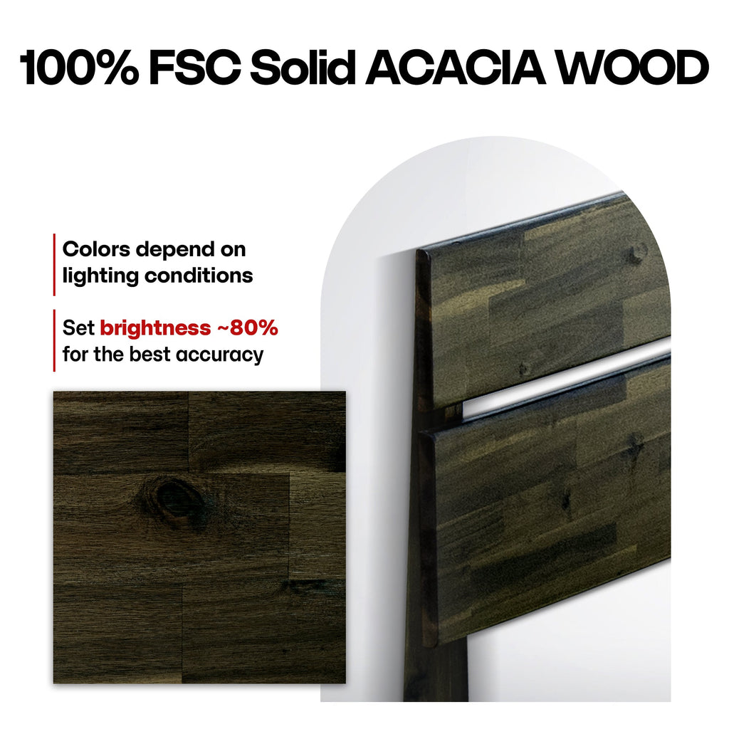 Acacia Solid Wood Bed Frame - Aurora Style for a Stylish Bedroom