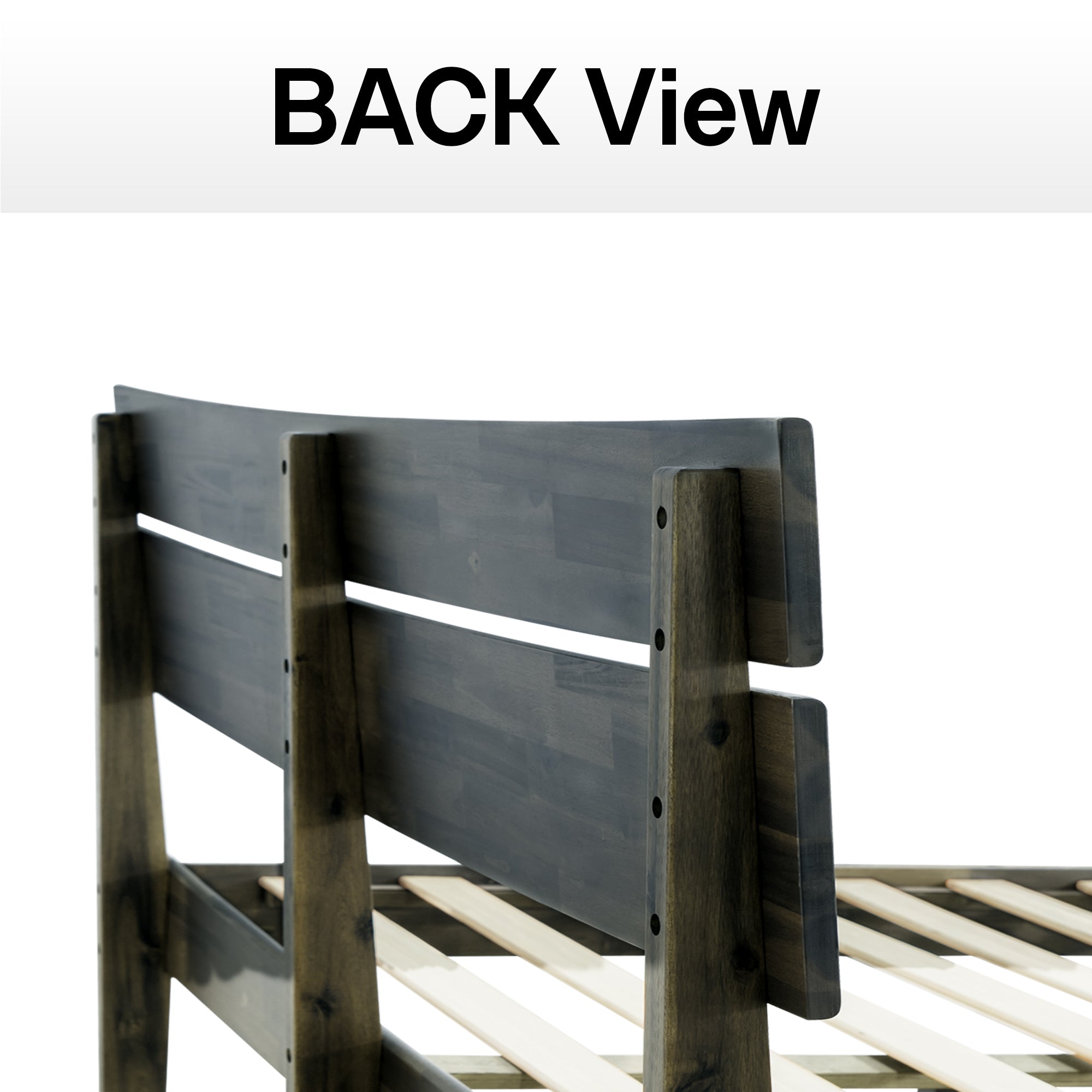 Acacia Solid Wood Bed Frame - Aurora Style for a Stylish Bedroom