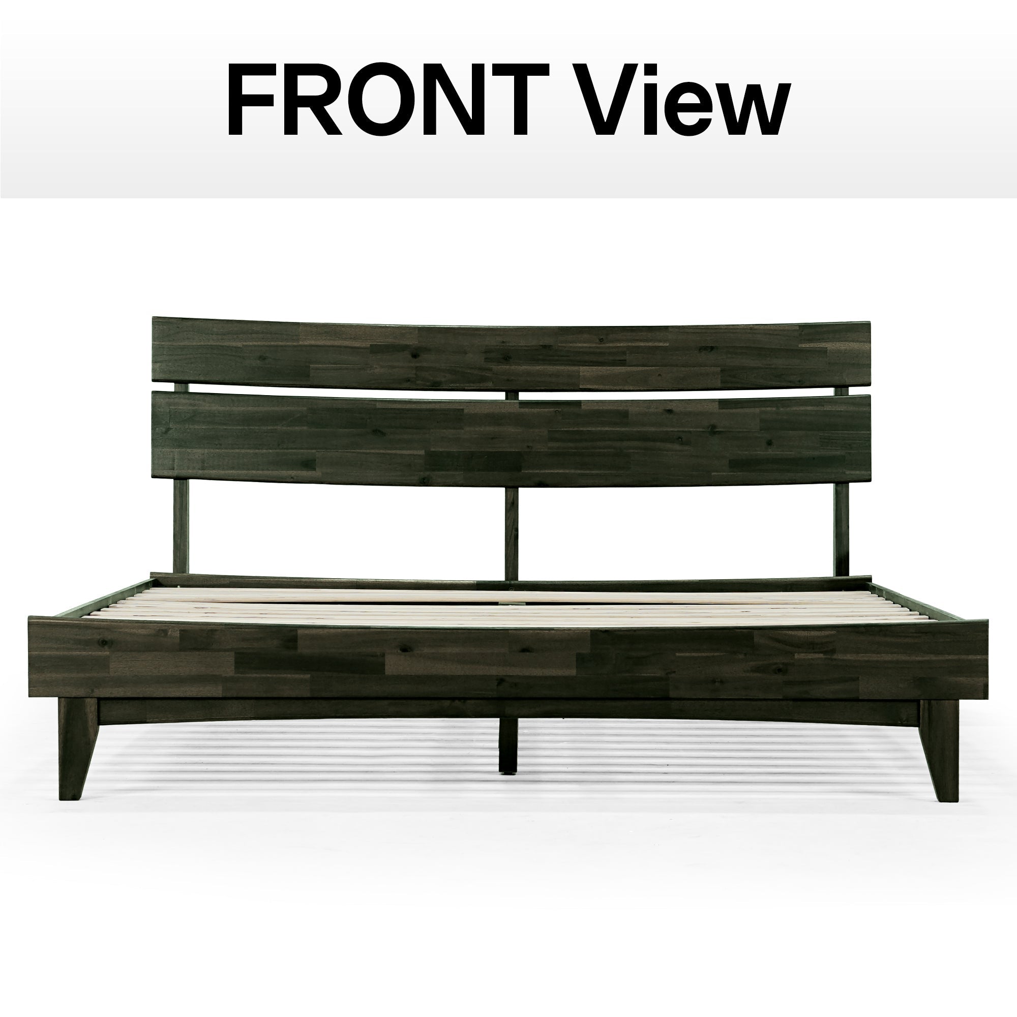 Acacia Solid Wood Bed Frame - Aurora Style for a Stylish Bedroom