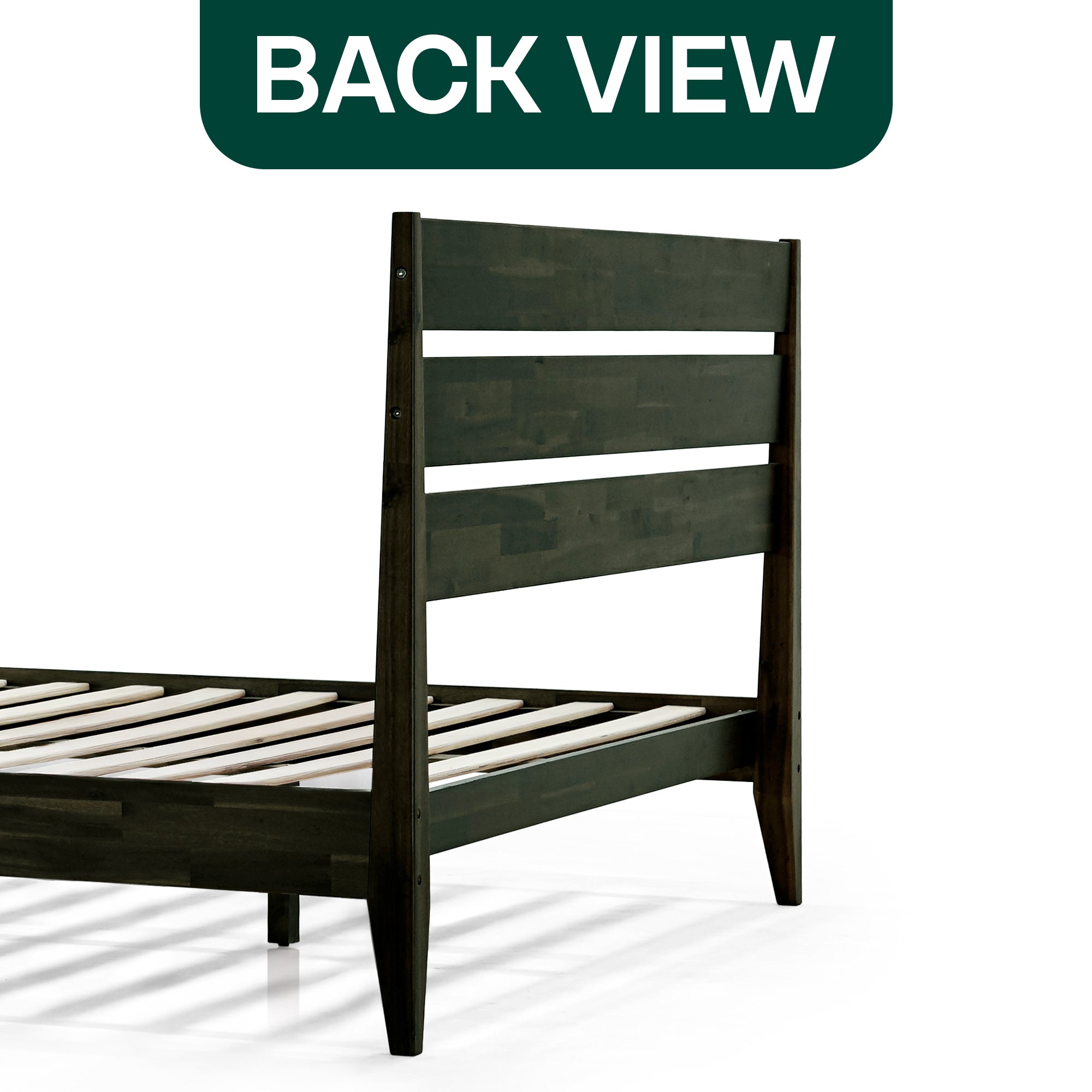 Acacia Emery Solid Wood Bed Frame - Stylish and Durable Acacia Wood Design for Your Bedroom