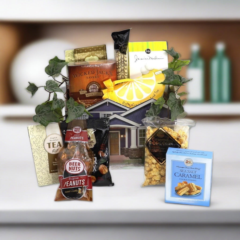 Happy Moving Day Gift Basket