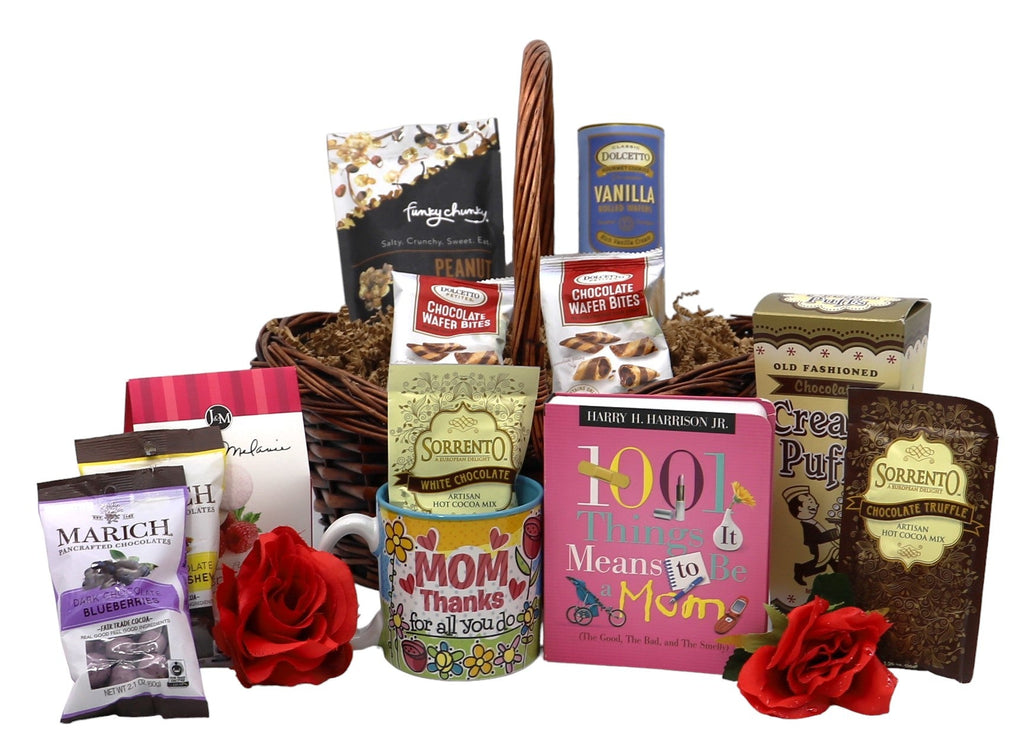 For Mom with Love Gift Basket