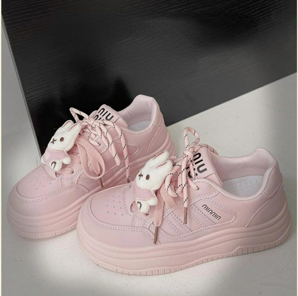 Girls PU Leather Sneakers - Anti-Slip Casual Sport Shoes | AURORE LUXURE