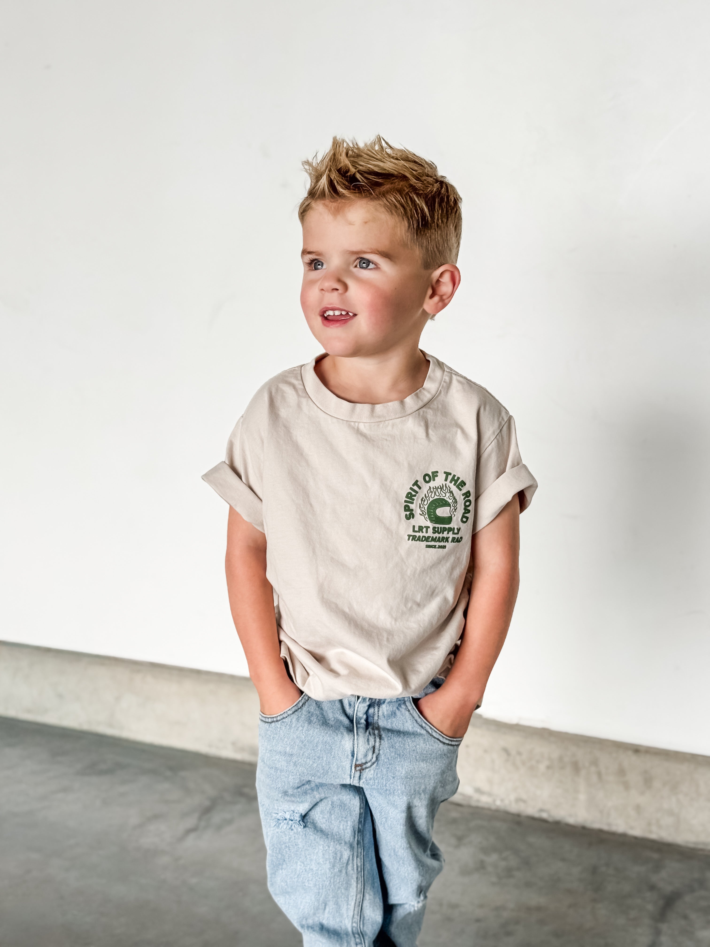 THE SPIRIT RIDER TEE - BONE