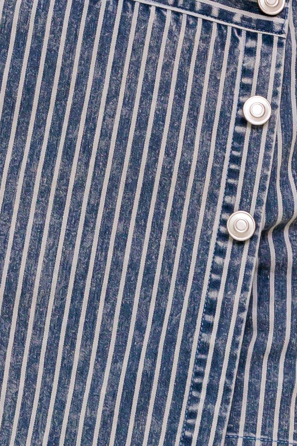 OCEAN BLISS DENIM SKORT