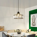 Modern Iron Art Glass Pendant Lamp