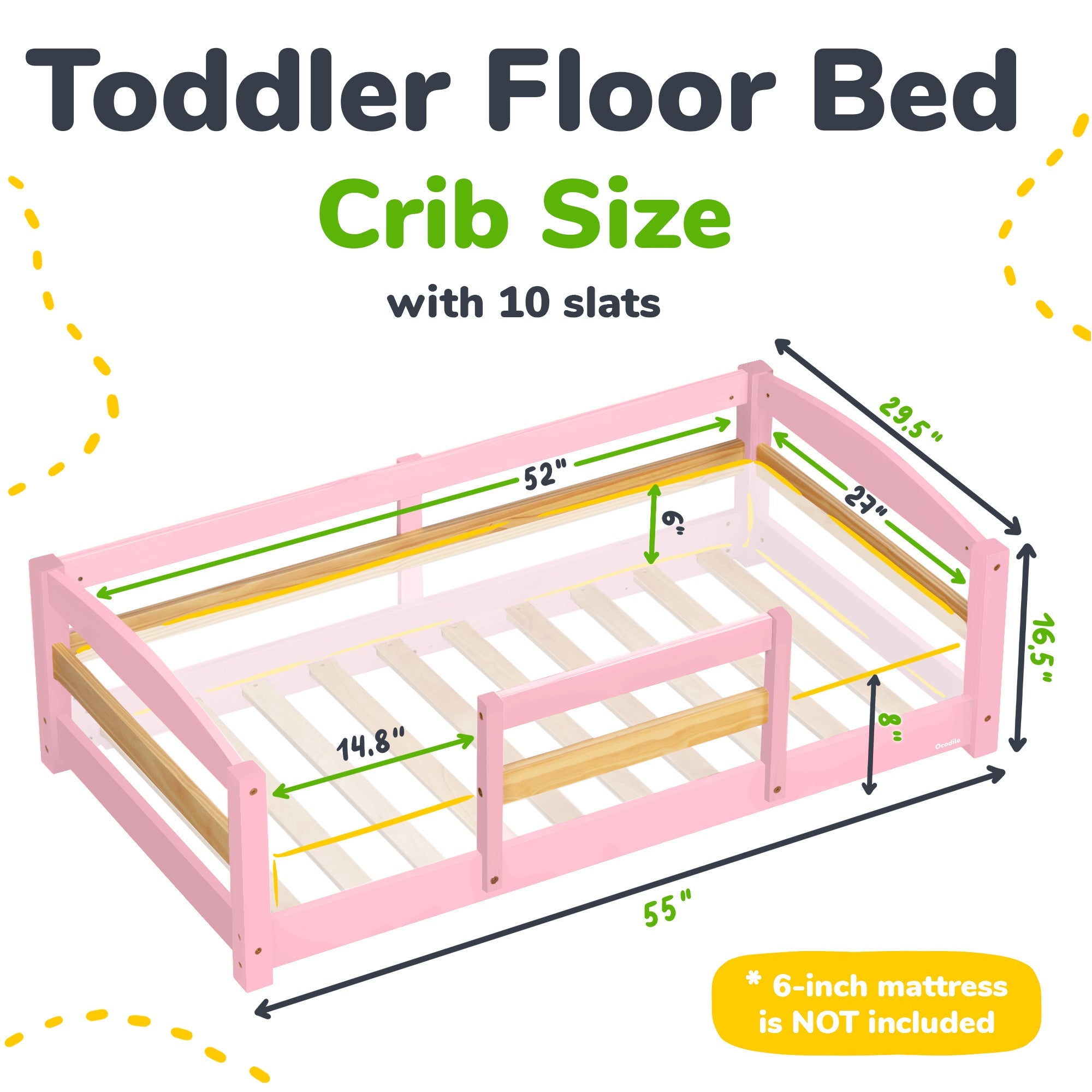 Floor Bed - Crib Size