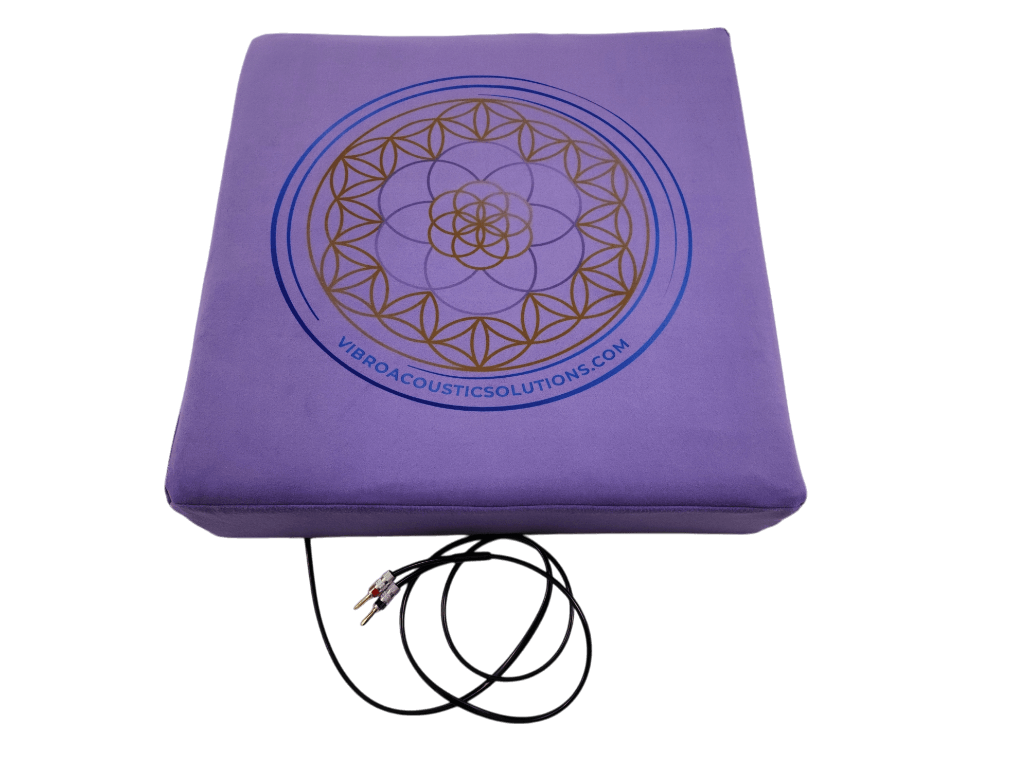 Vibroacoustic Therapy Meditation Cushion bundle with custom amplifier